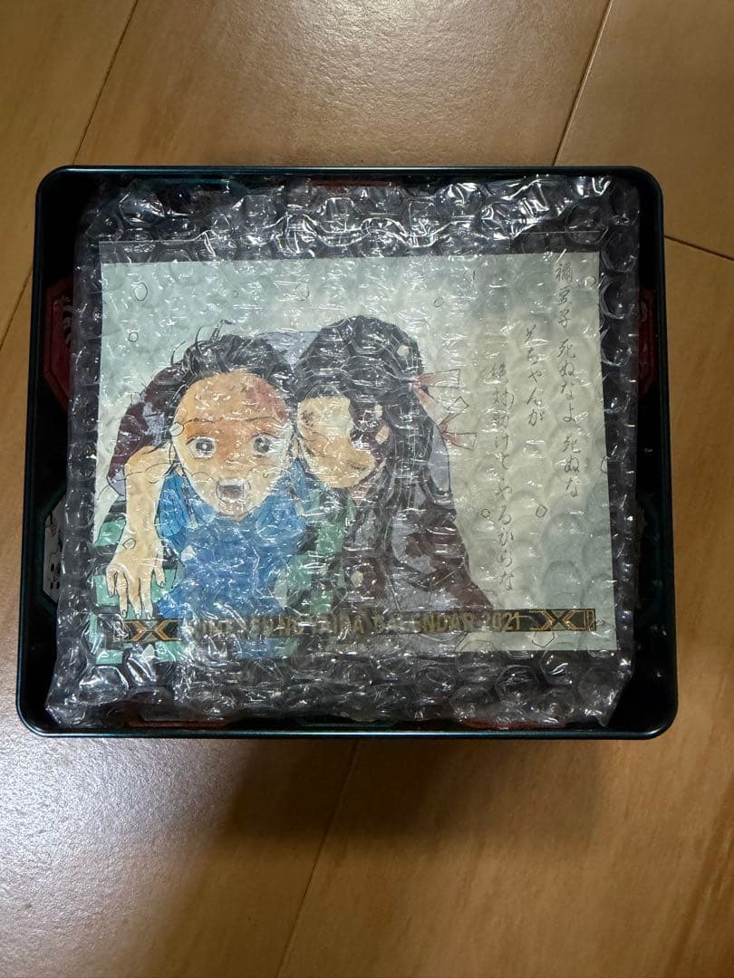 鬼滅の刃 コミックカレンダー2021 特製缶入り日めくりカレンダー