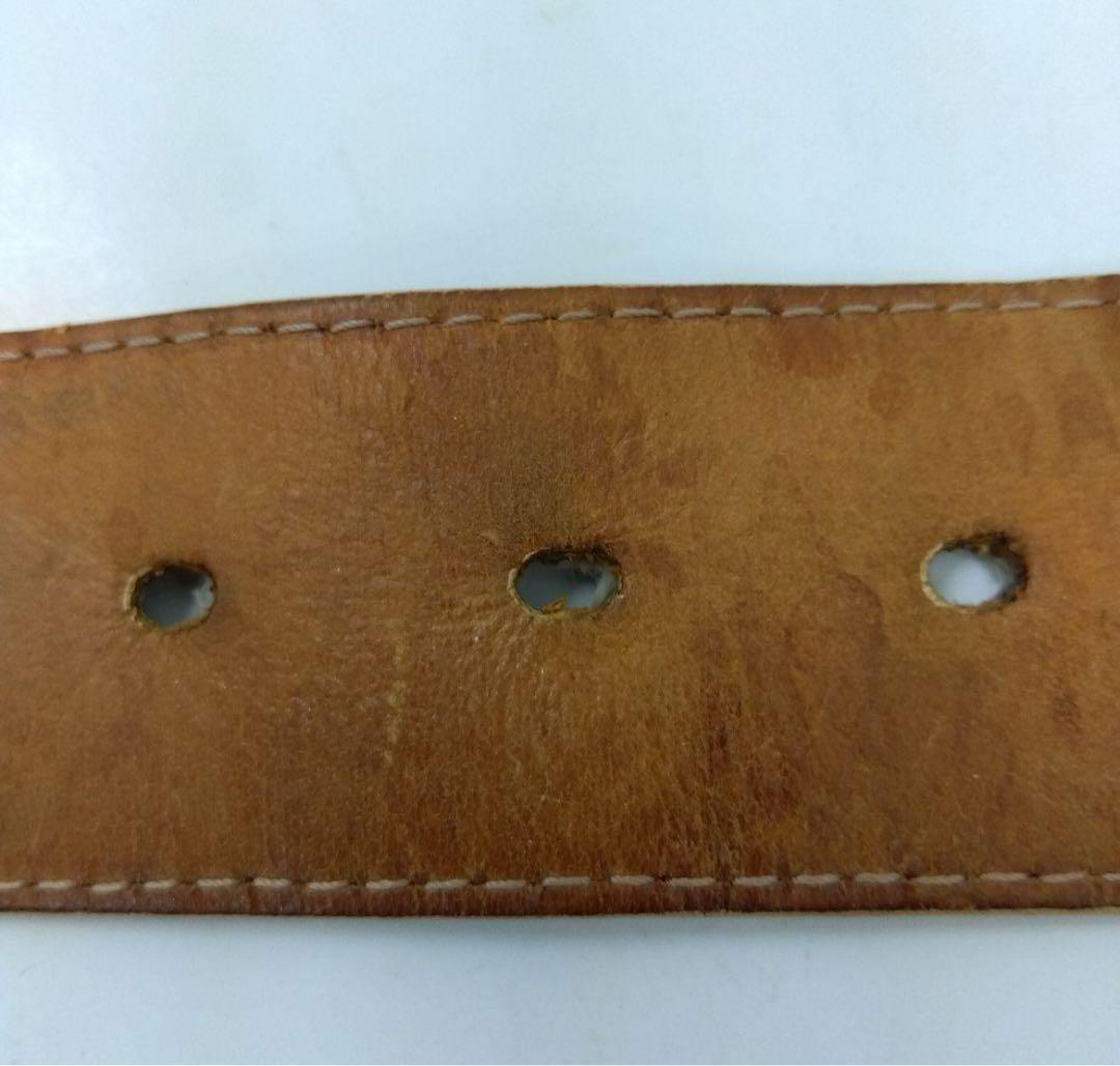 EV39 ルイヴィトン ダミエアズール サンチュール ベルト 85サイズ