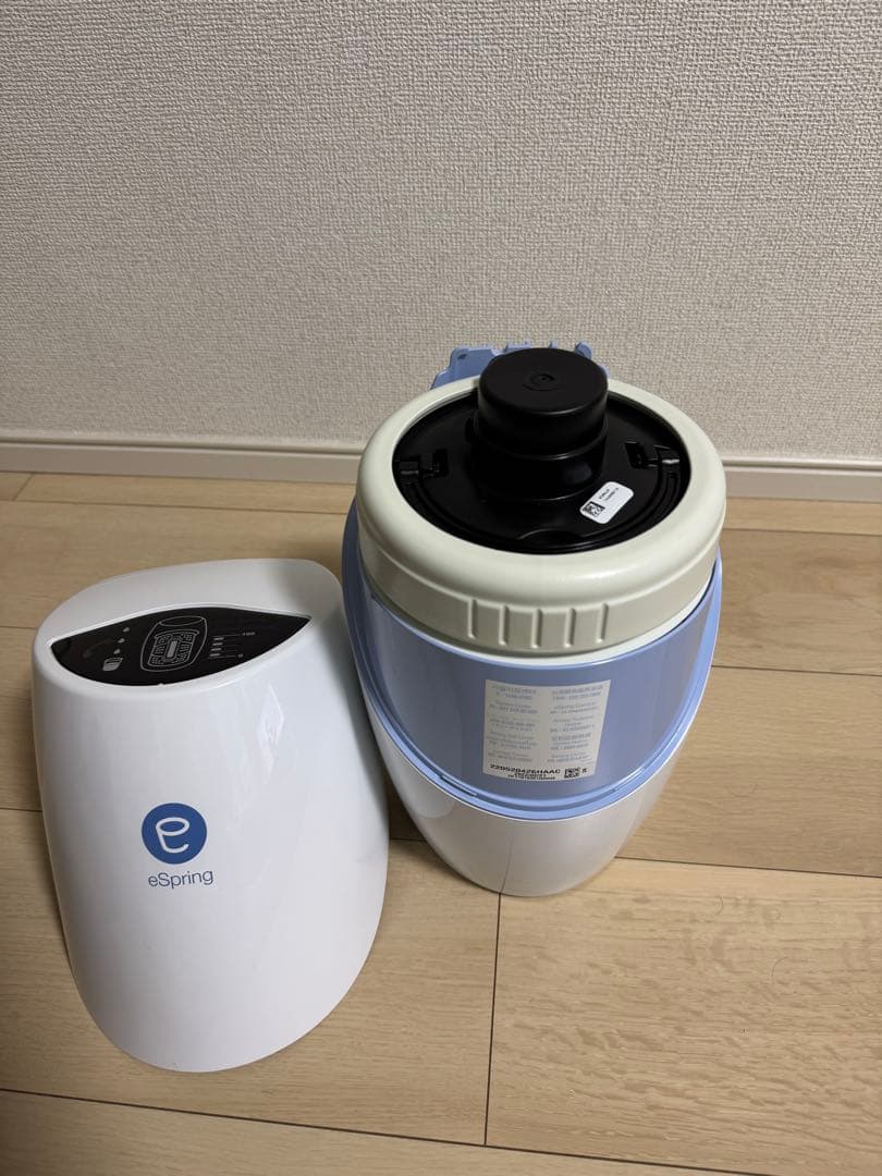 アムウェイeSpring Ⅱ浄水器 本体と付属品