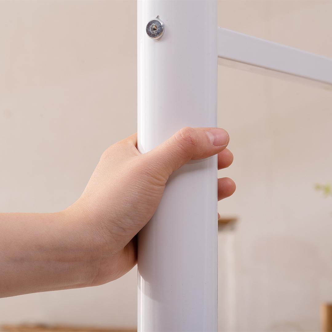 【マットレス付き】ロフトベッド 階段付き パイプベッド シングル コンセント付き