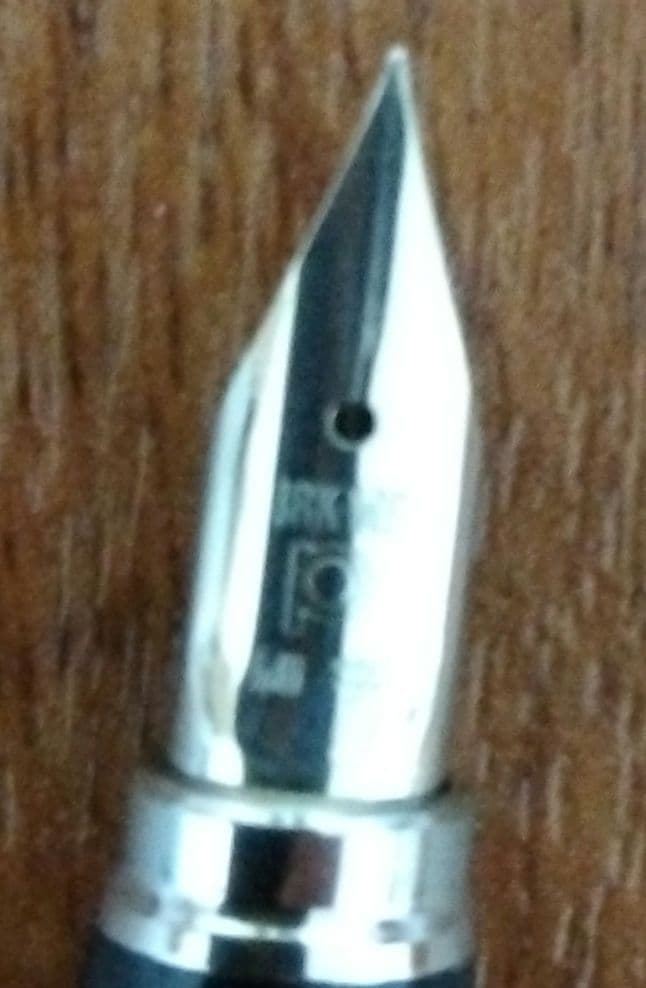 【金製＆銀製】プラチナ 万年筆 ペン先18KWG 本体STERLING