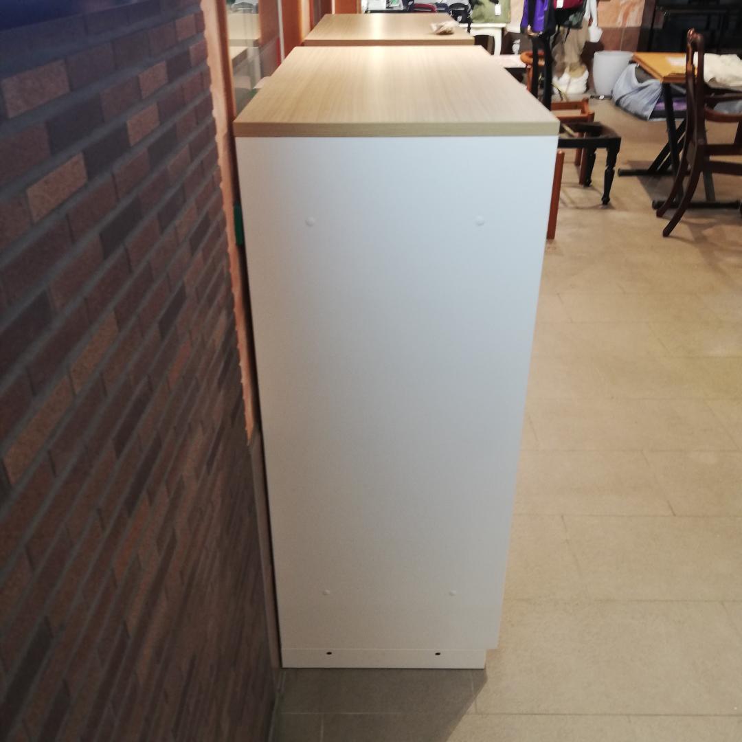 美品♠シンラインキャビネット HTM-109GSN-W9　上板付き　A