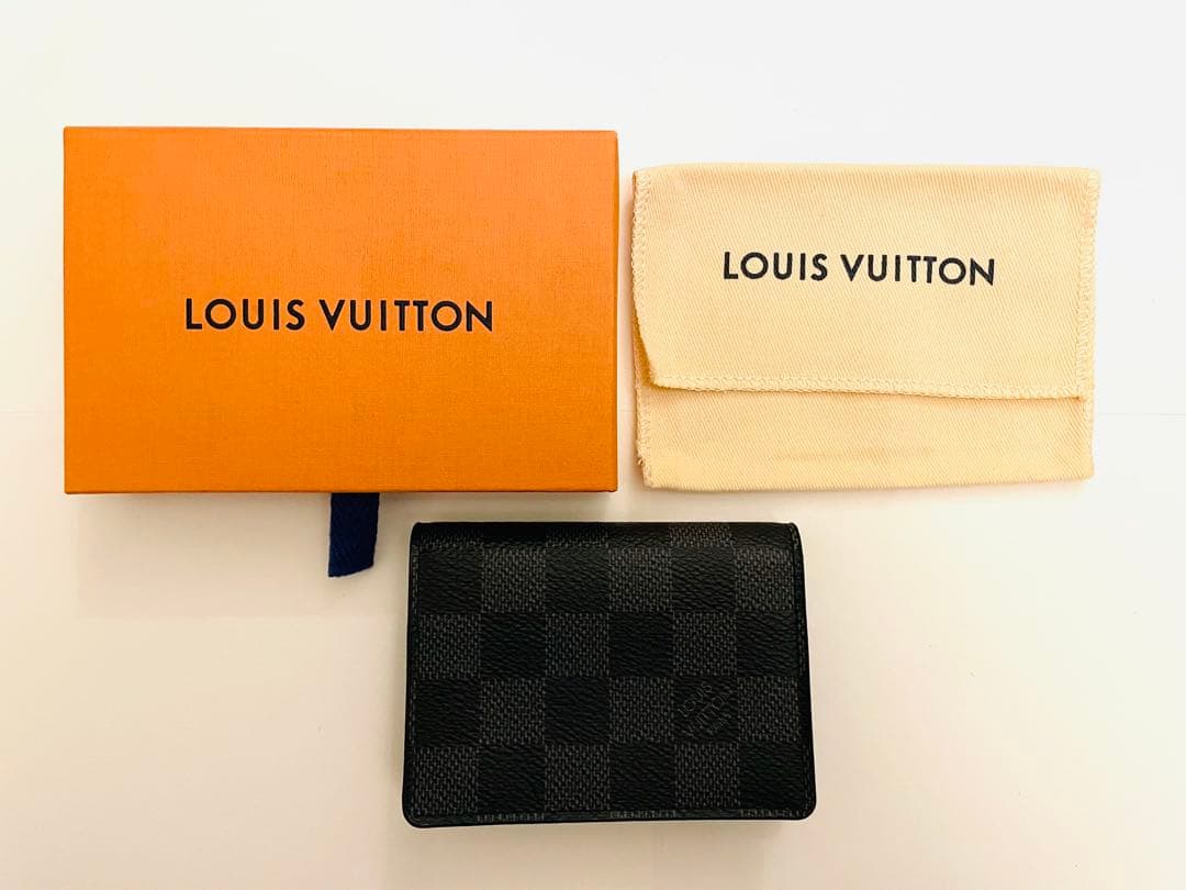 LOUIS VUITTON ダミエ ブラック 名刺入れ カードケース
