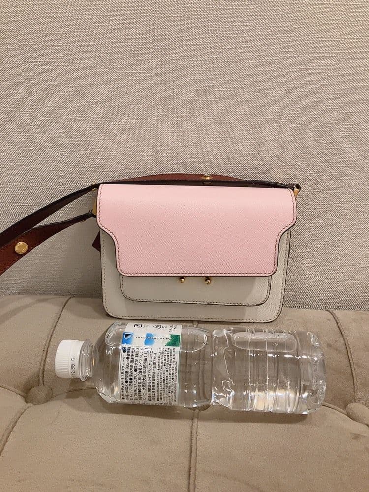 MARNI　マルニ　TRUNK BAGトランクミニ　レザー　ショルダーバッグ