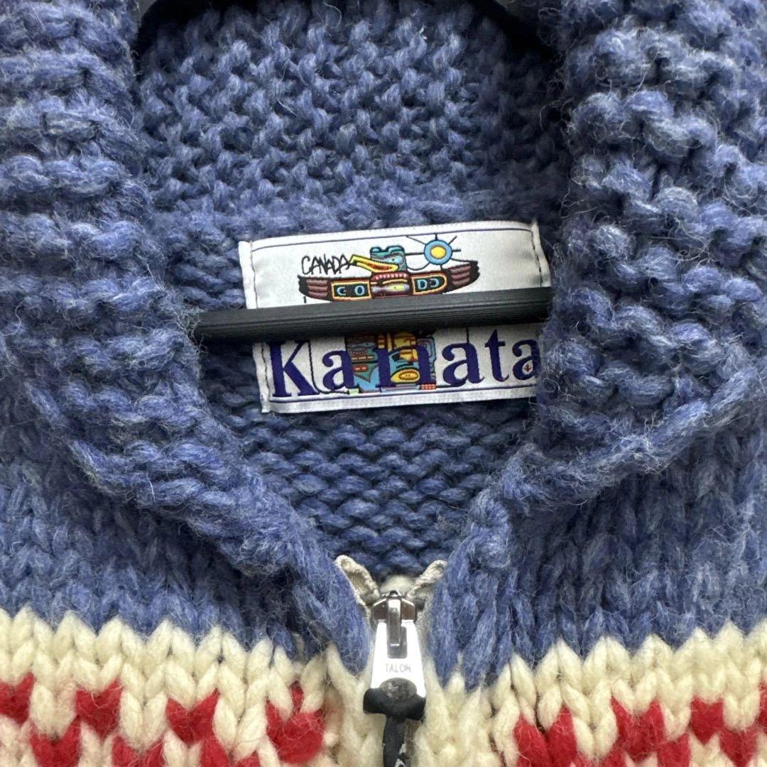 KANATA カウチンニット TALONジップ ダブルジップ