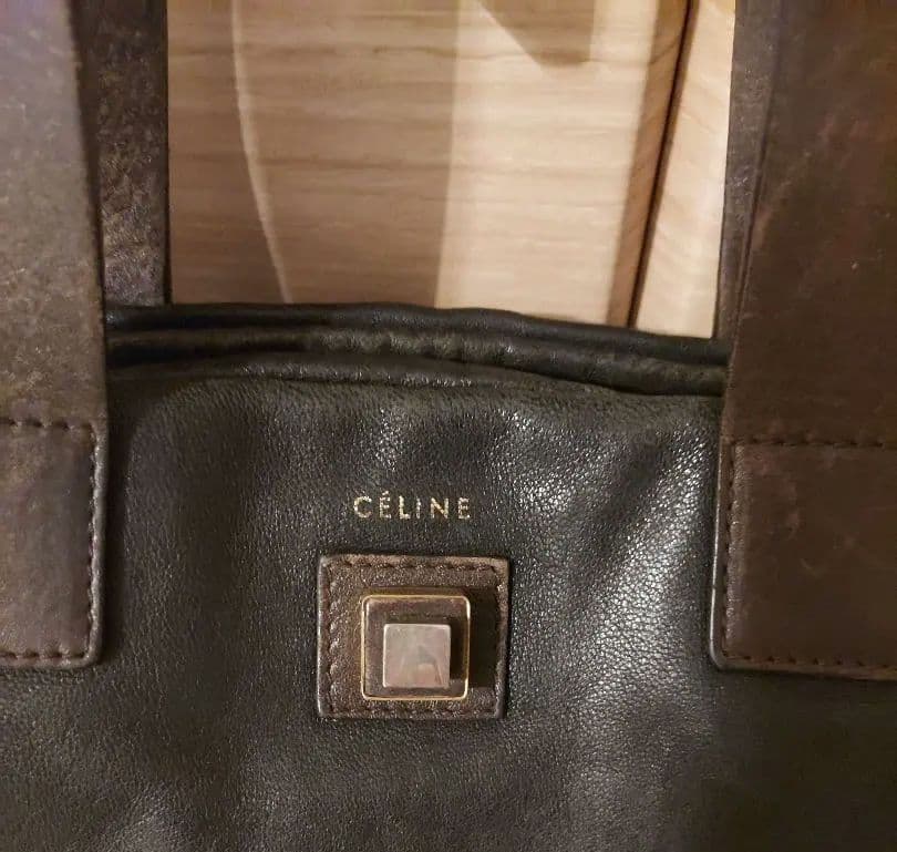 セリーヌ ショルダーバッグ ボストンバッグ フィービー期 ブラック