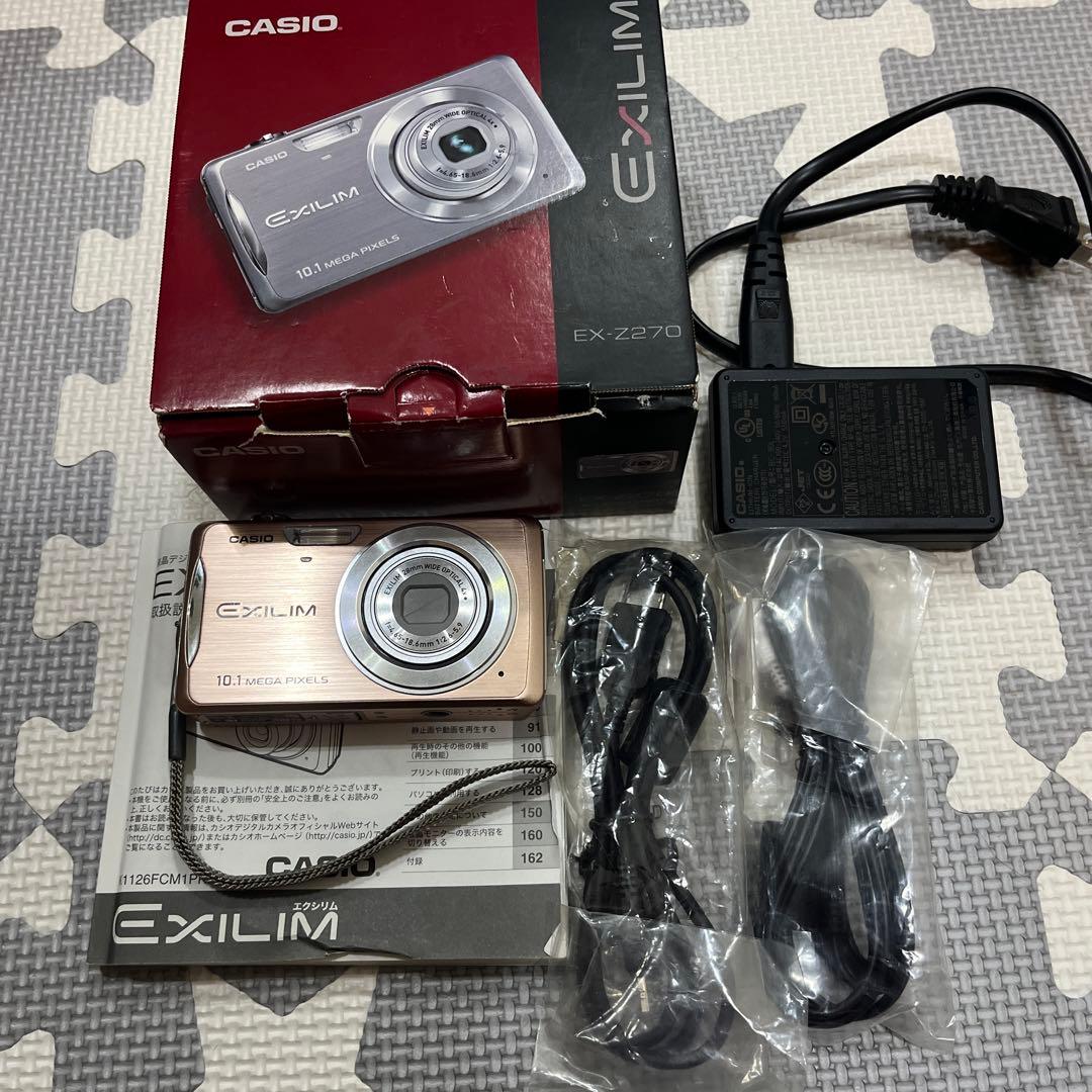 CASIO EXILIM EX-Z270 デジカメ 完動品 美品