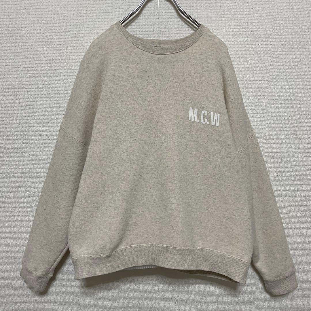 AMERICANA |MICA&DEAL ラグランスリーブ　スウェット