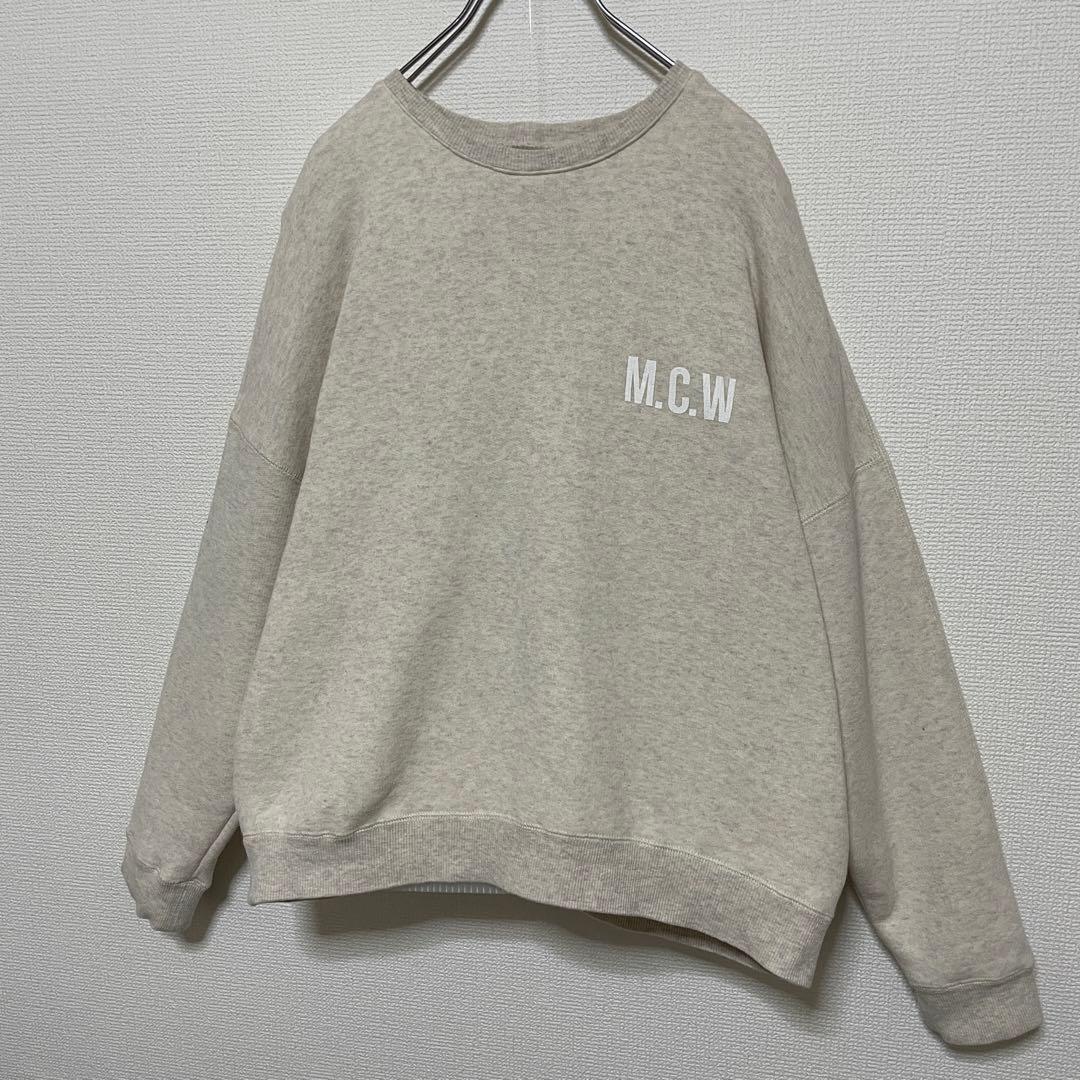 AMERICANA |MICA&DEAL ラグランスリーブ　スウェット