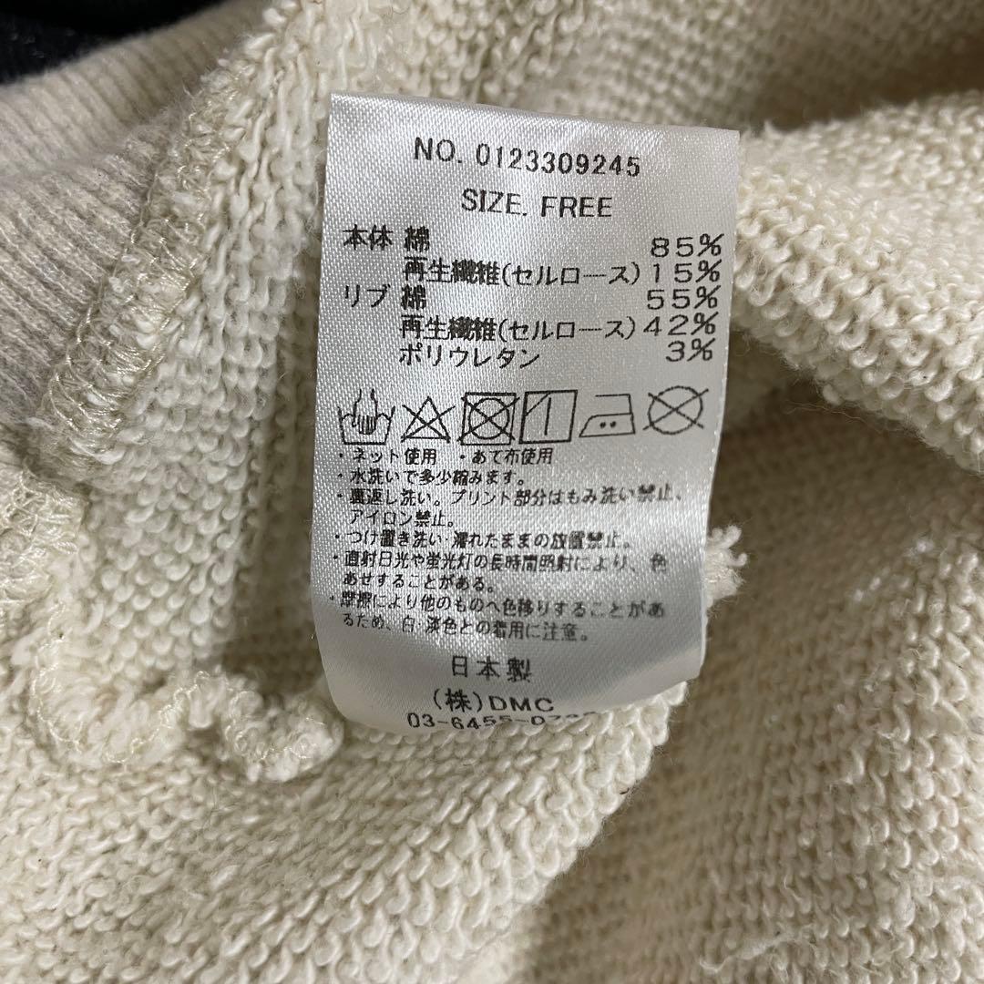 AMERICANA |MICA&DEAL ラグランスリーブ　スウェット