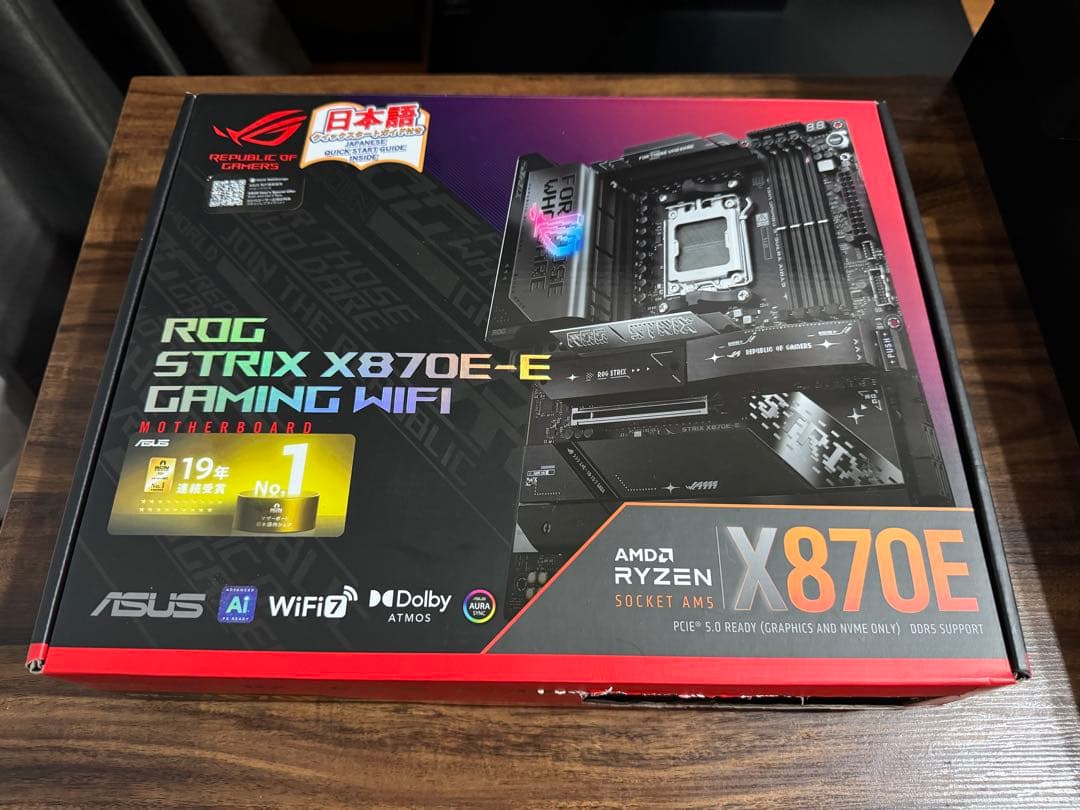 ASUS ROG STRIX X570-E GAMING マザーボード