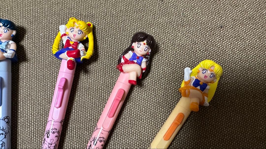 当時物 美少女戦士セーラームーン ボールペン 5本セット レア