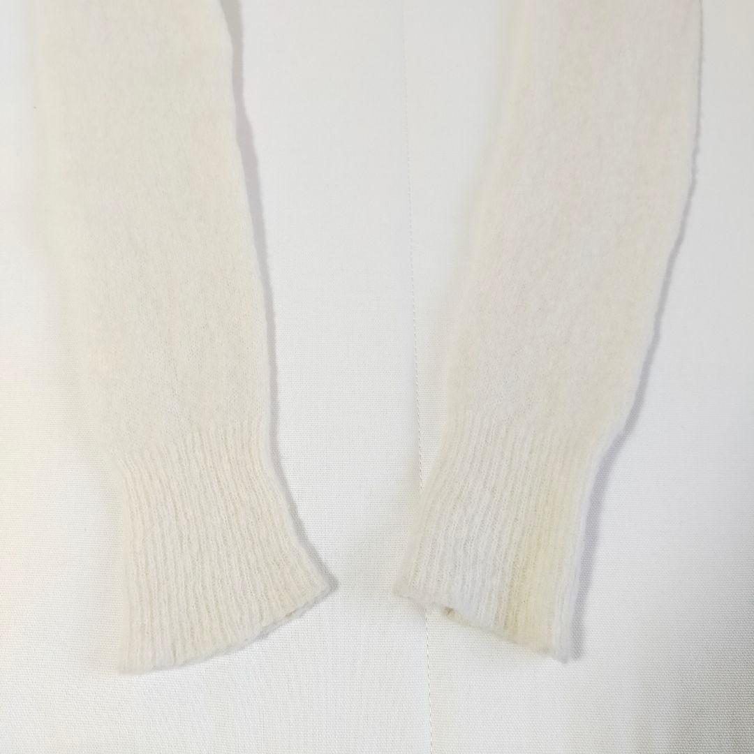 ヨー　ビオトープ　biotope カシミヤカーディガン　ホワイト