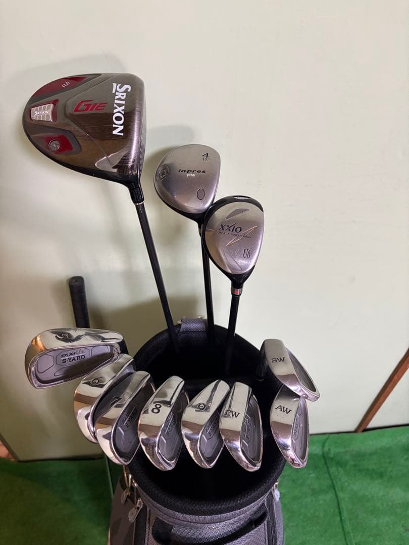 格安初心者セット　12本　キャディーバッグ付き