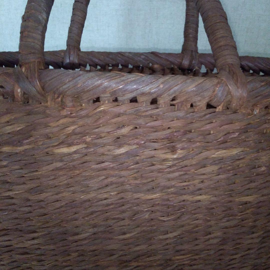 本日限定最終値下げ✨「国産」山葡萄お洒落かごバッグ