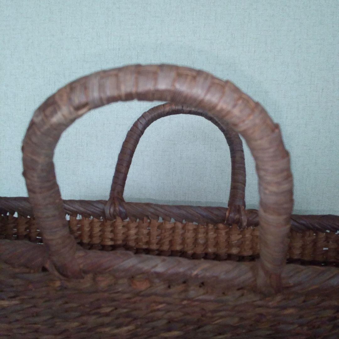 本日限定最終値下げ✨「国産」山葡萄お洒落かごバッグ