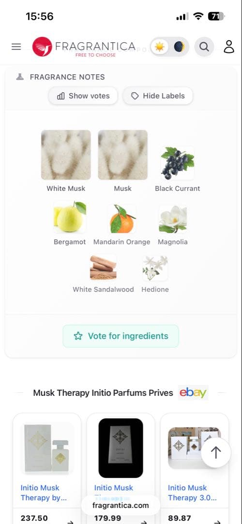 Dasha 様用　INITIO MUSK THERAPY