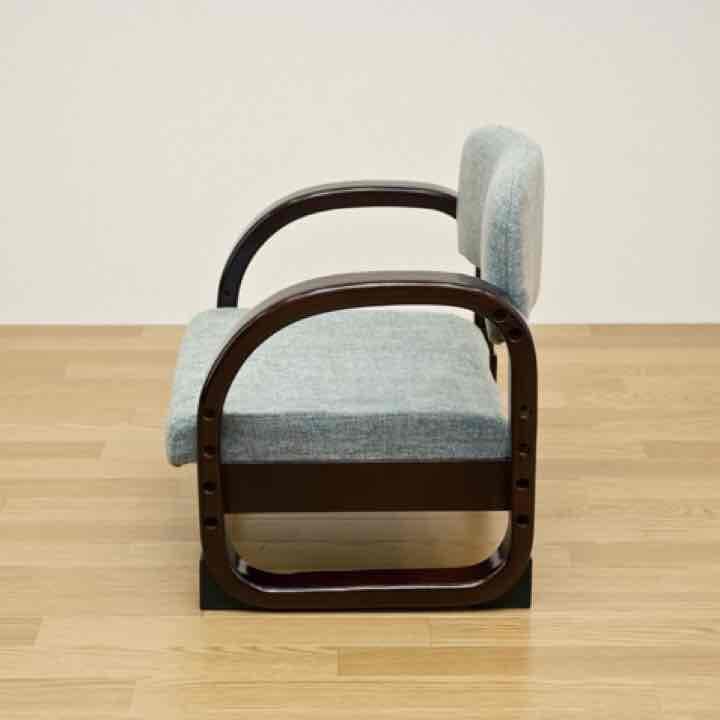 ラクラク座椅子　Fabric　BR/FL/GR