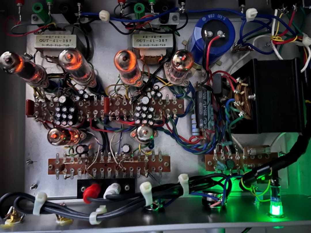 真空管アンプ 本体 良品 自作