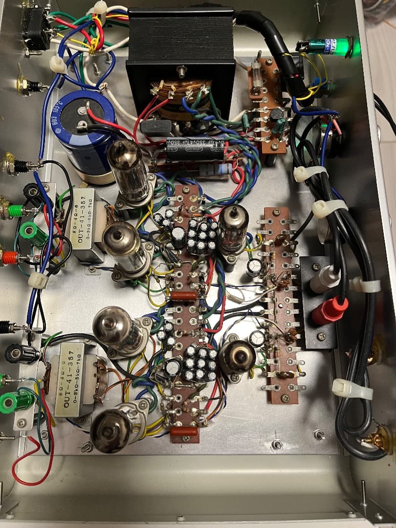 真空管アンプ 本体 良品 自作