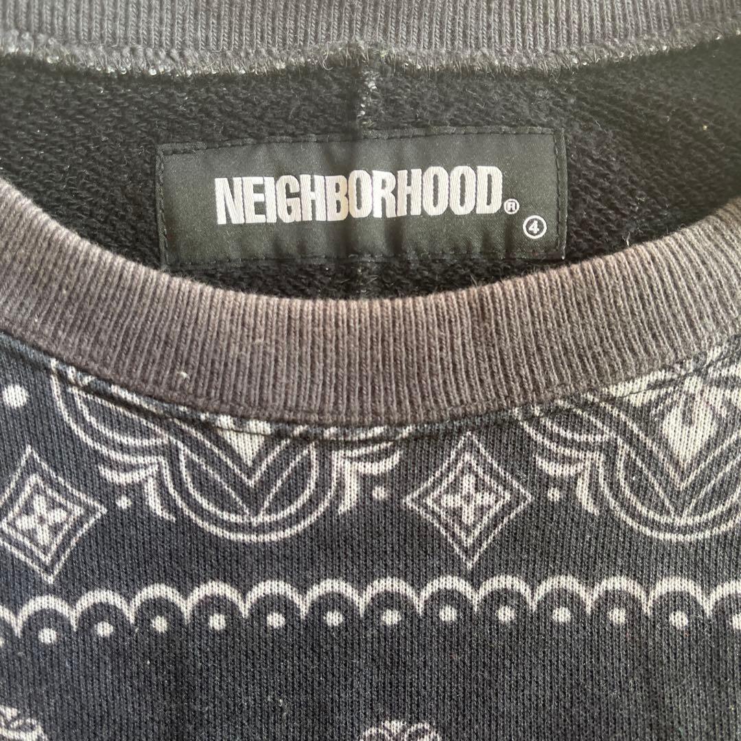 NEIGHBORHOOD バンダナ柄 スウェット