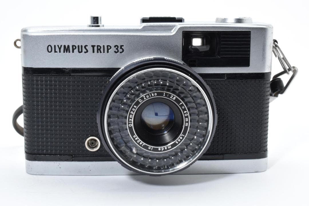 [良品]オリンパス OLYMPUS TRIP 35 シルバー フィルムカメラ
