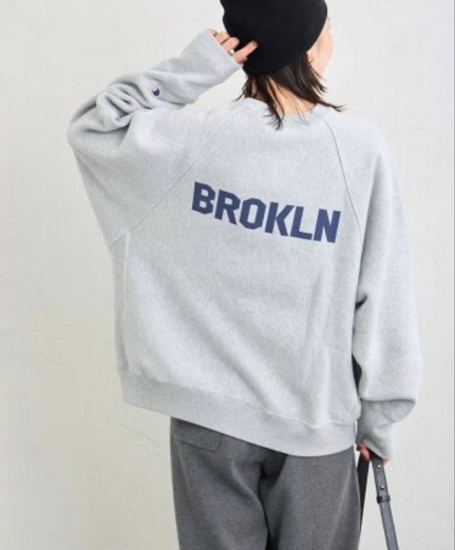 【新品】別注【CHAMPION】バックロゴスウェット　ジャーナルスタンダード