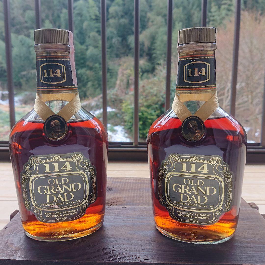 赤封紙 オールドグランダッド 114 BARRELPROOF 750ml 2本