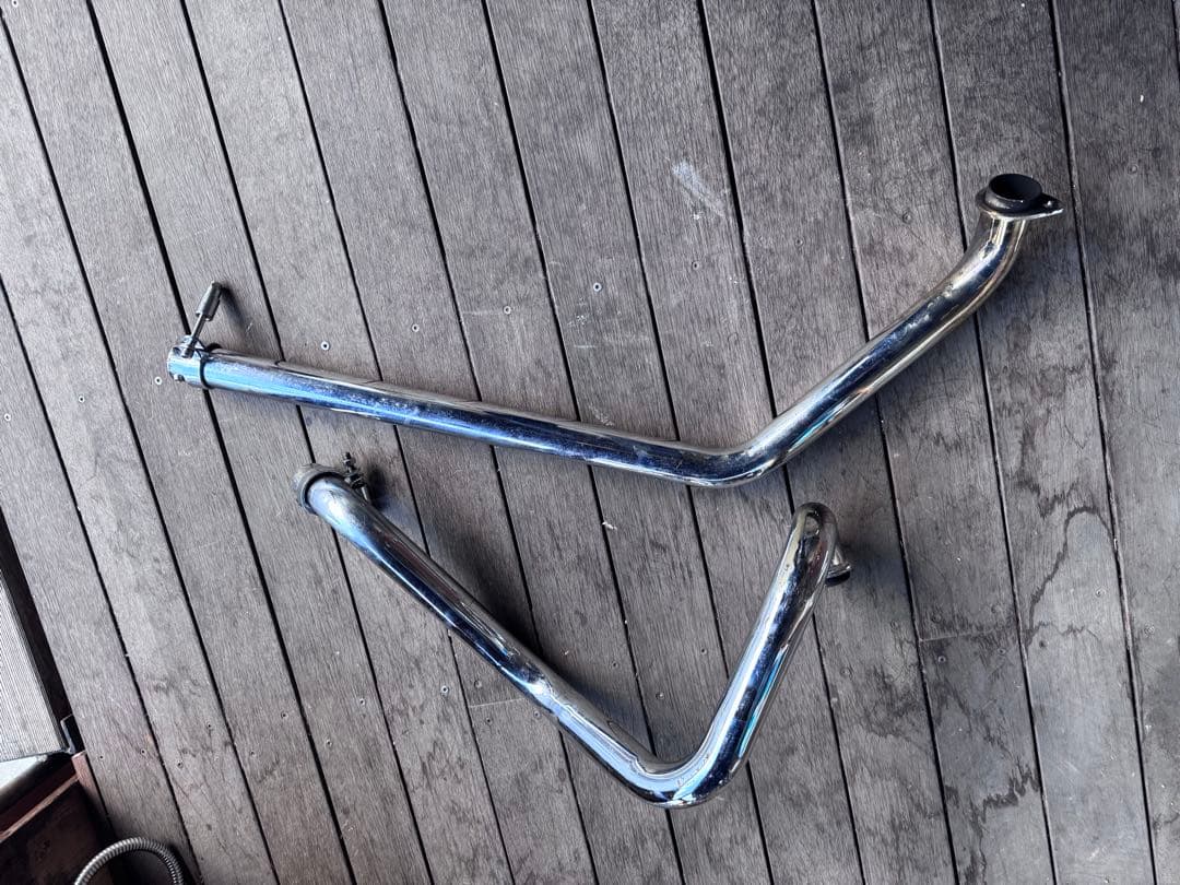 ショベル flh４速フィッシュテールマフラー