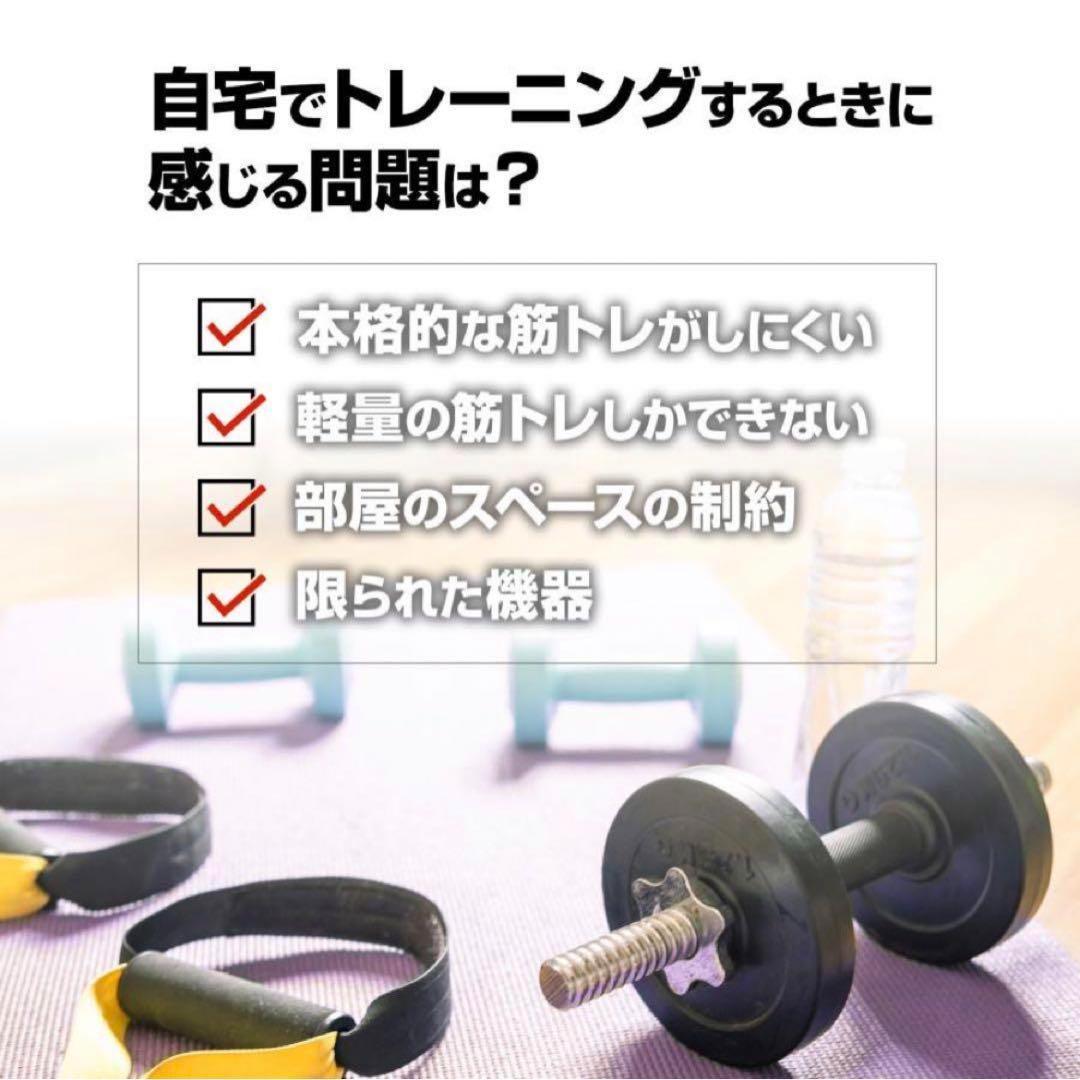 マルチホームジム スマート 1台多役 静音設計 自重 総合 ラットプル ケーブル