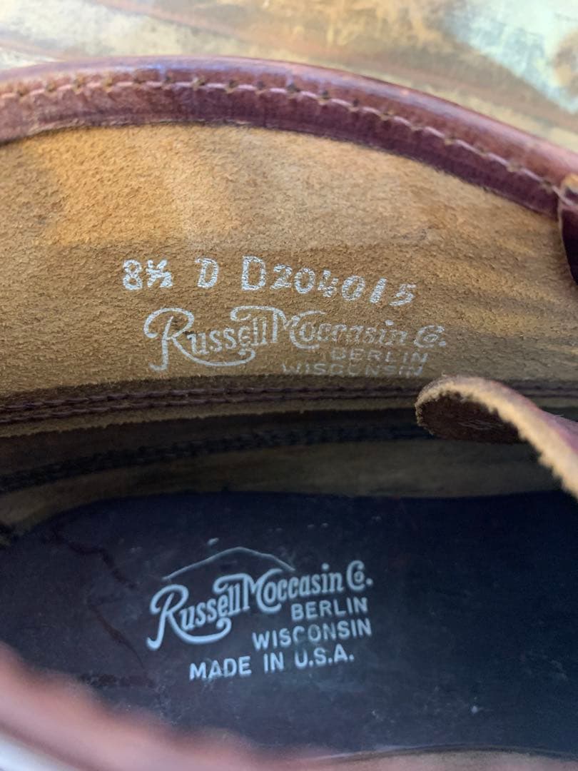 ラッセルモカシン　ブーツ