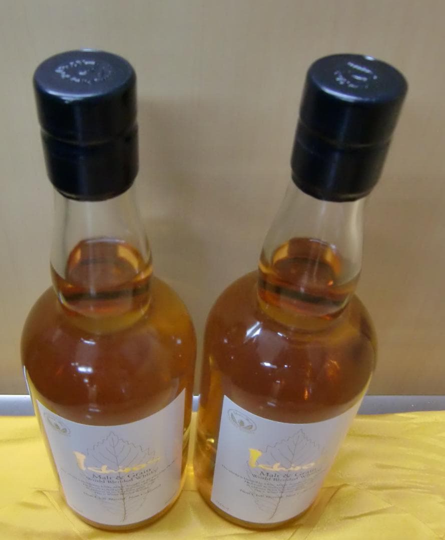 【個性が光る】W005 イチローズ モルト＆グレン ウイスキー 2本セット ①