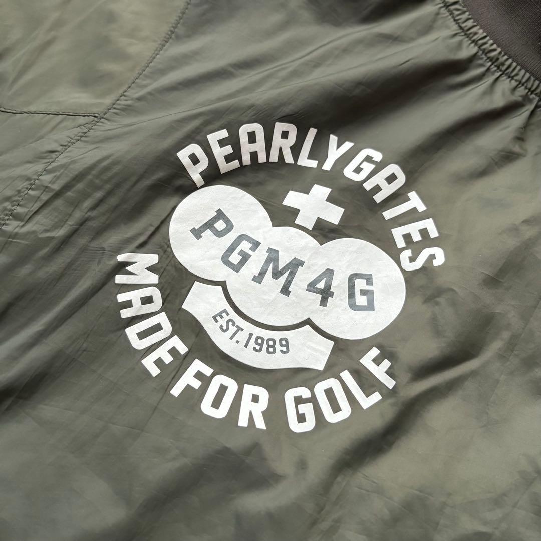 PEARLY GATES パーリーゲイツ 薄手ナイロン インナースニード ロゴ