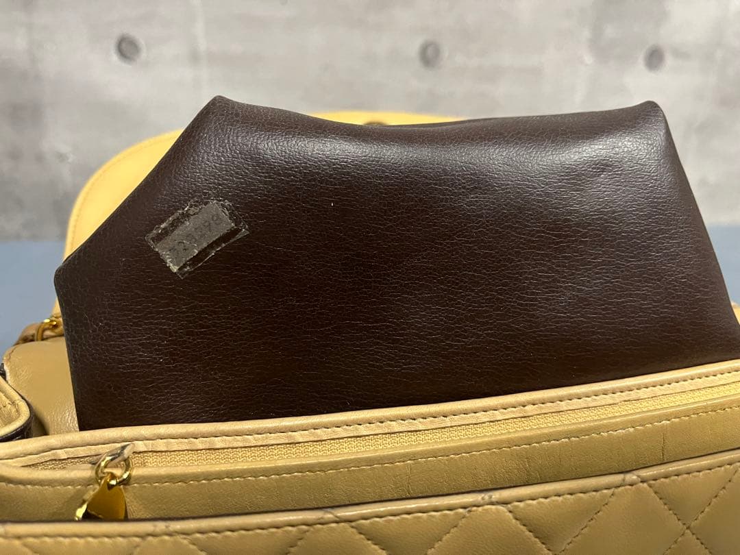 ☆【美品】CHANEL マトラッセ28 チェーンショルダー Sフラップ ベージュ