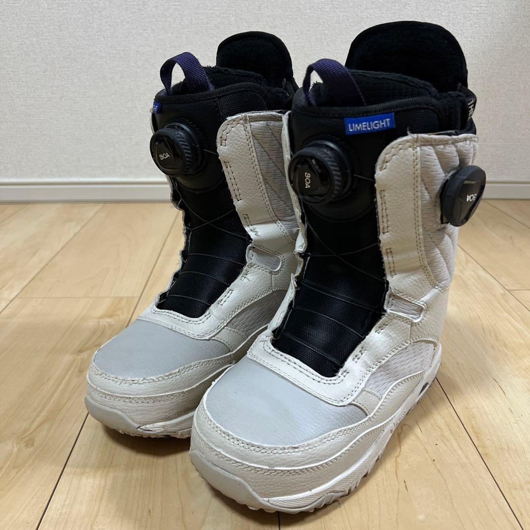 美品BURTON LIMELIGHT BOA WIDE23cm 23-24モデル