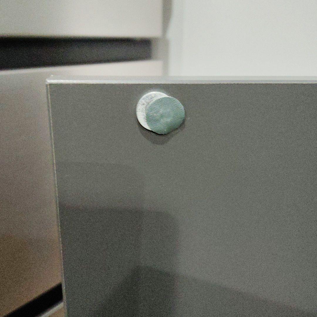 IKEA　エーケト　キャビネット脚付き　グレー　完成品　専門業者組立て品