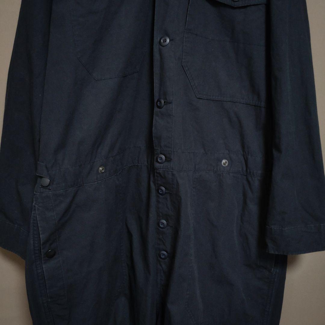 ジョンブル ミリタリージャンプスーツ つなぎ サロペット 作業着 M 黒