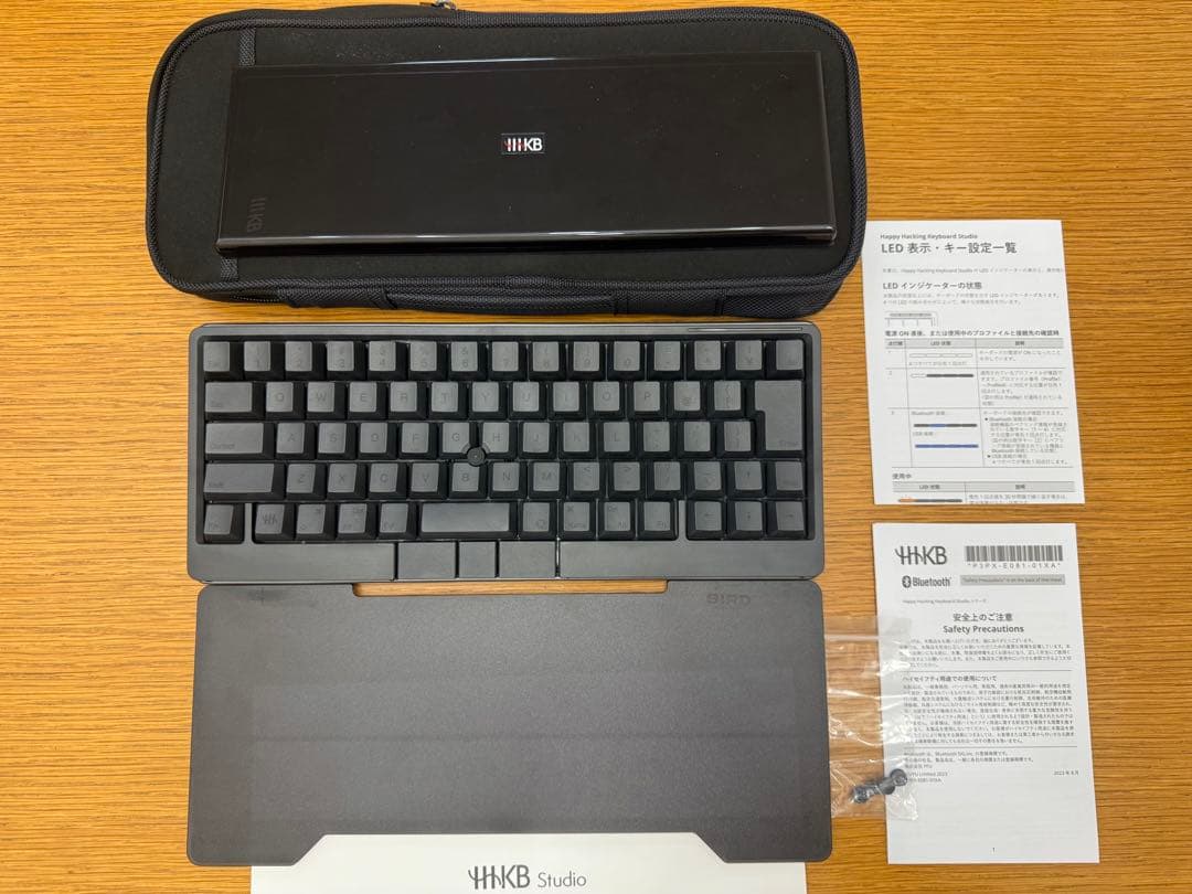 超人気、高級キーボード HHKB Studio 日本語配列／墨