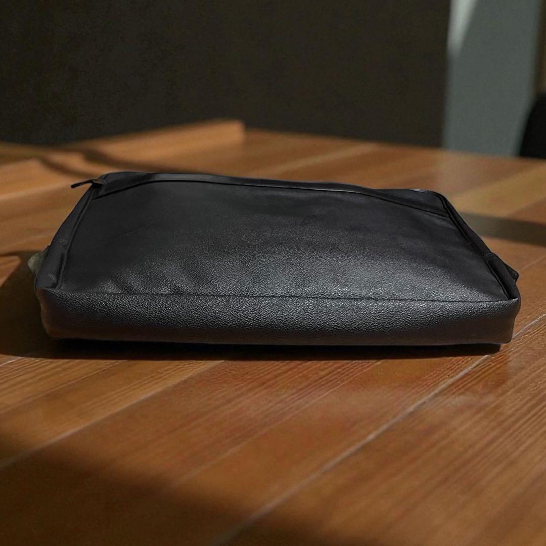 レア PORTER x UNITED ARROWS 黒 レザー ビジネスバッグ