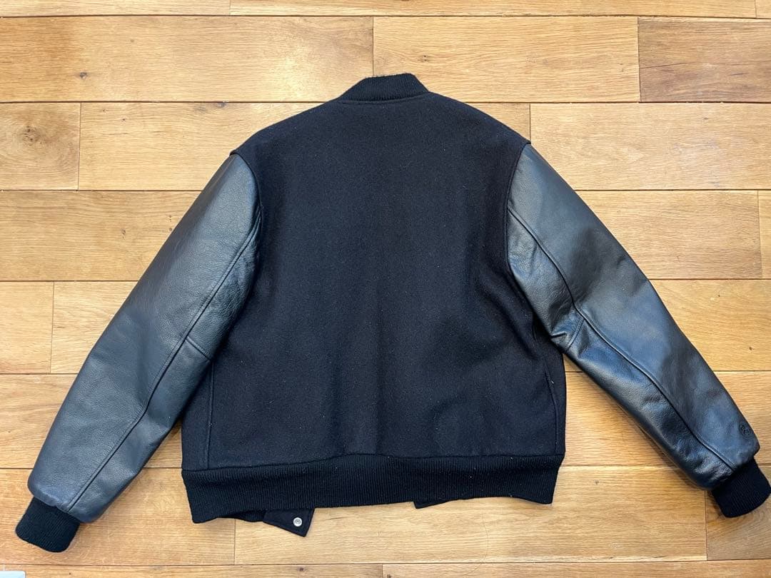 Stussy スタジャン 黒