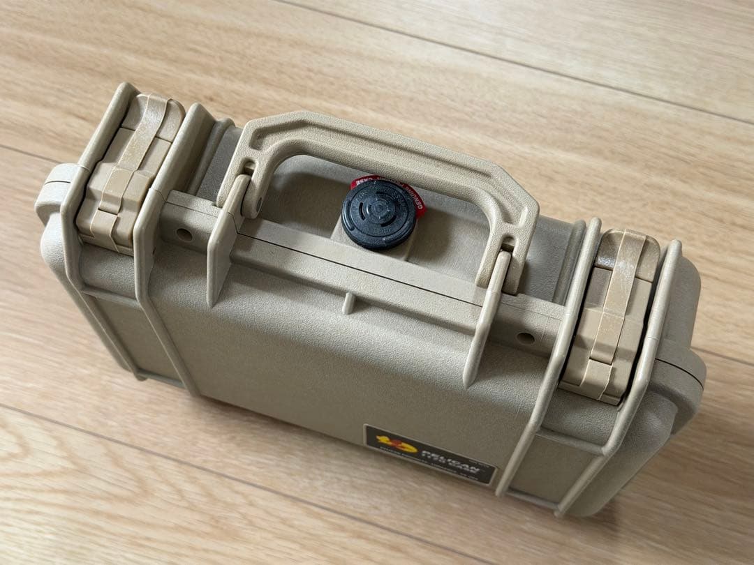 【フォーム付き】PELICAN 1170 デザートタン ペリカンケース収納box