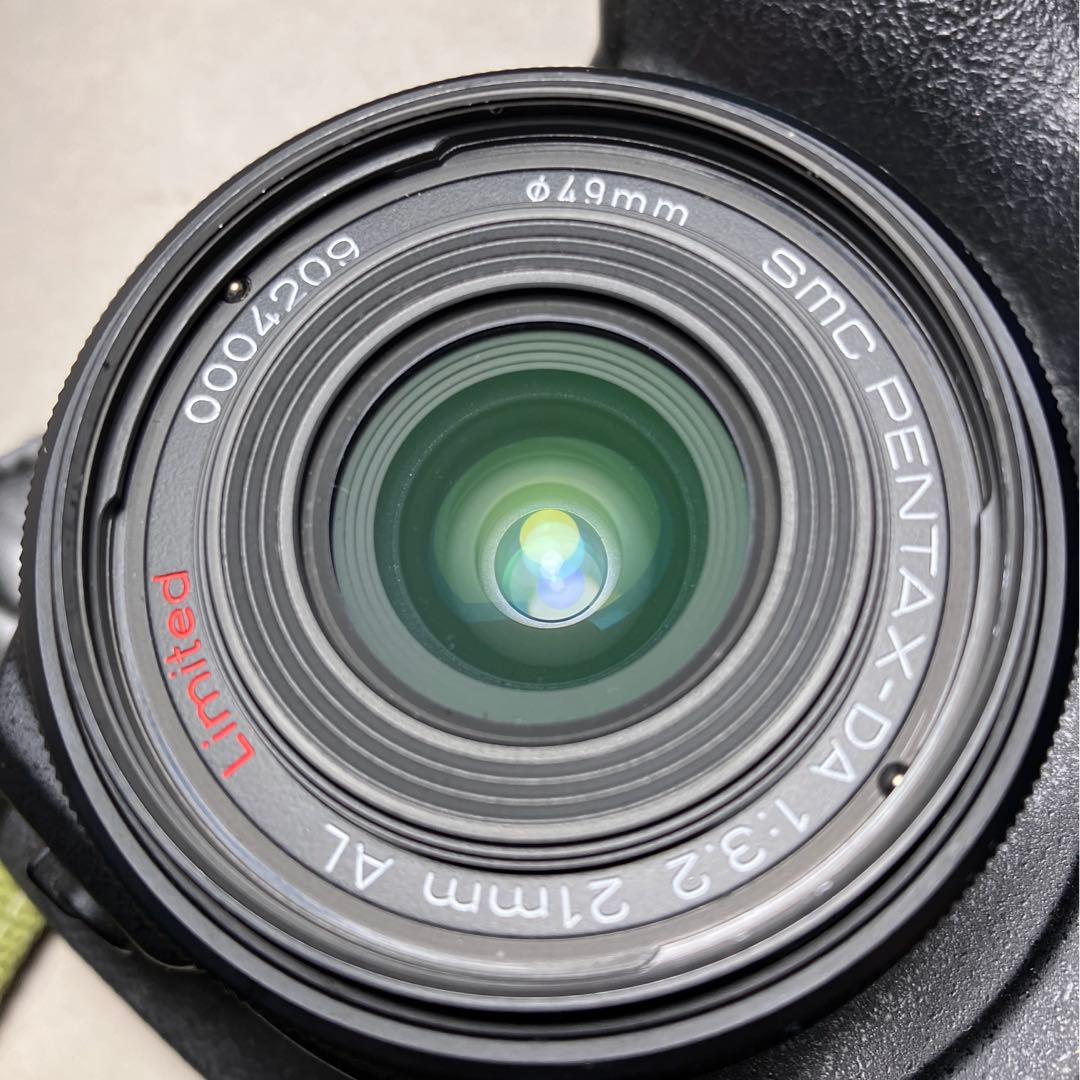 PENTAX K-7 一眼レフカメラとDA21mmF3.2単焦点レンズセット