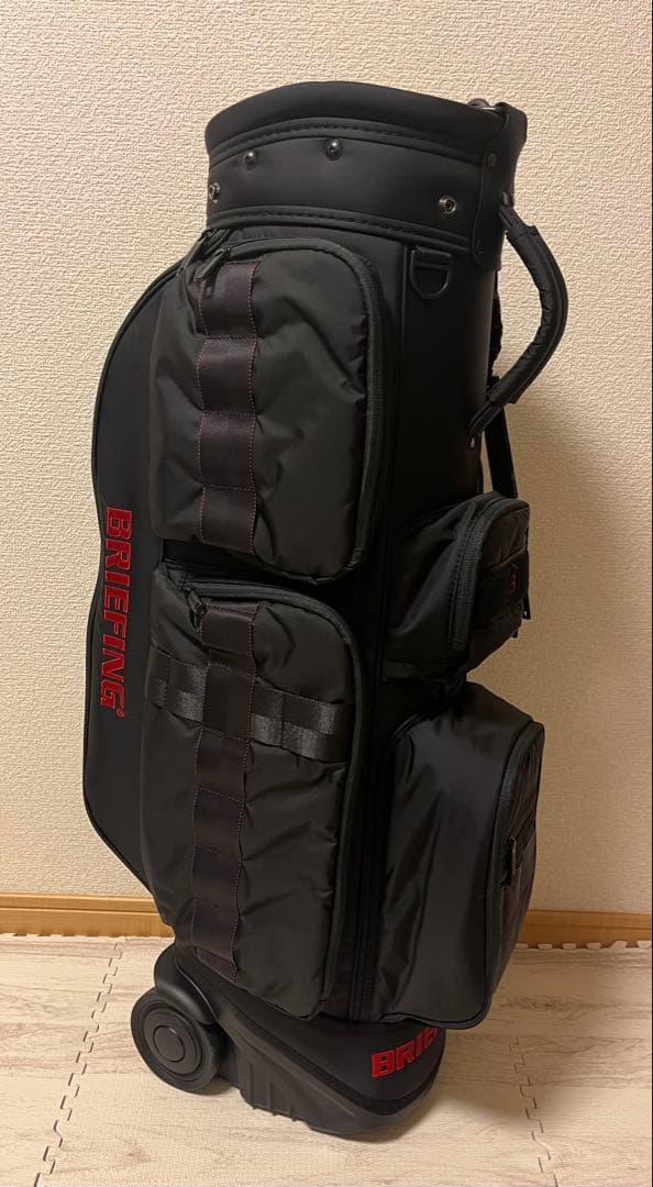 【新品】BRIEFING キャディバッグ CR-6 CASTER ブラック