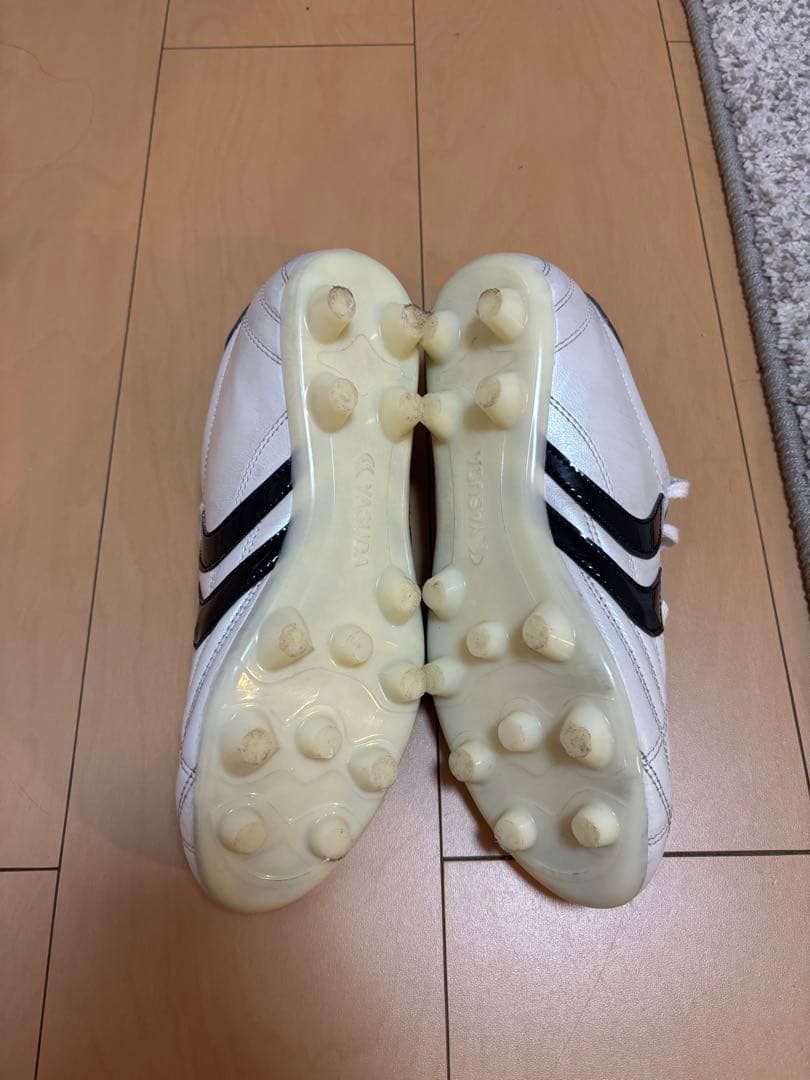 YASUDA Ligaresta Pro サッカーシューズ 25.0cm 白黒