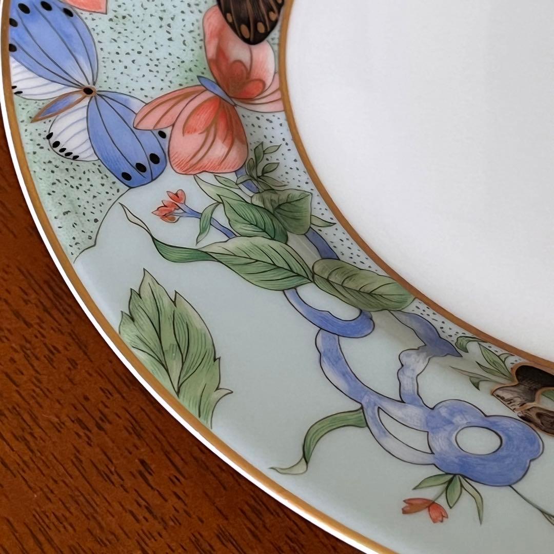 【希少品】アビランドリモージュ★パピヨンロマンチック★プレート　1枚