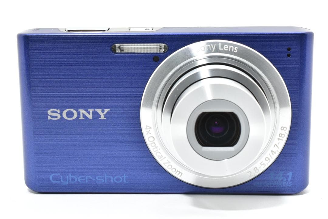 《 美品 》 ソニー　SONY Cyber-shot DSC-W610 ブルー