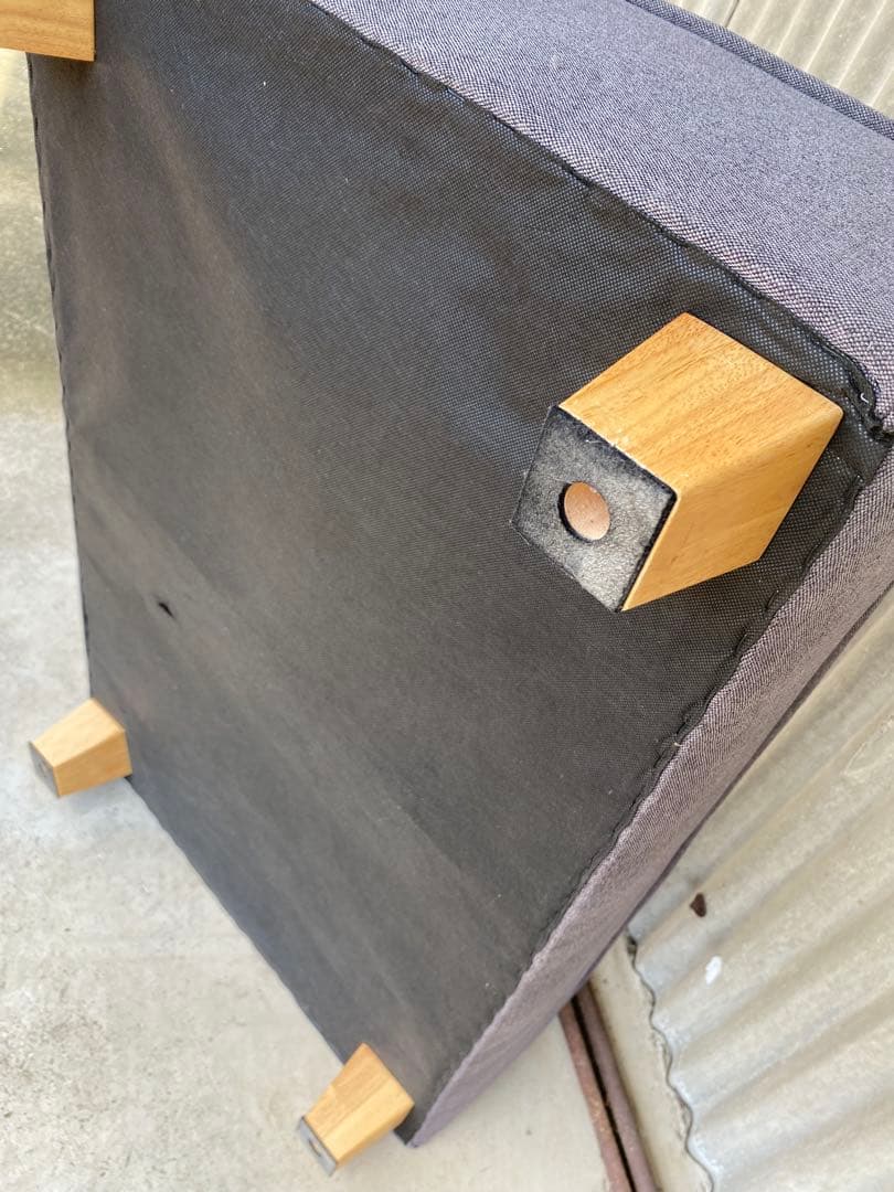 オットマン　ローソファ　スツール　グレー　ソファ