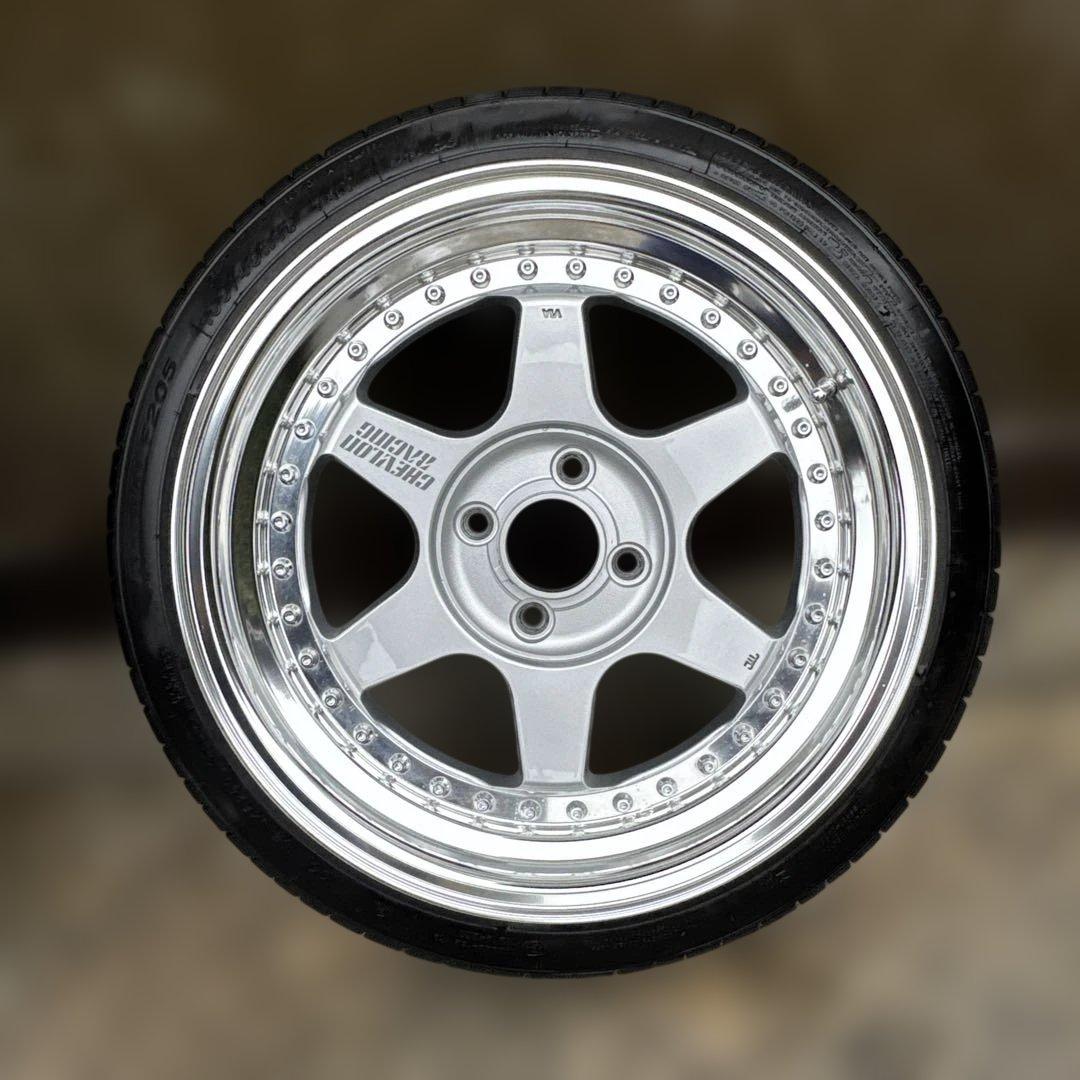 タイヤ・ホイール CHEVLON RACING S1C PCD100 4H 16inch