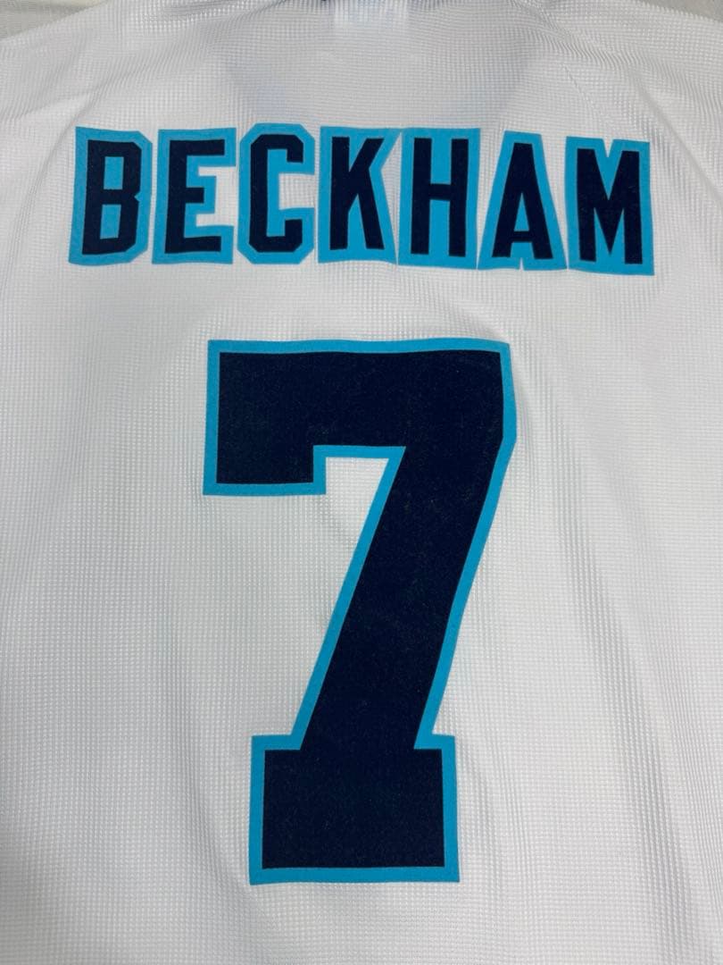 アンブロ　95 イングランド代表　ユニフォーム　#7 ベッカム　L 長袖