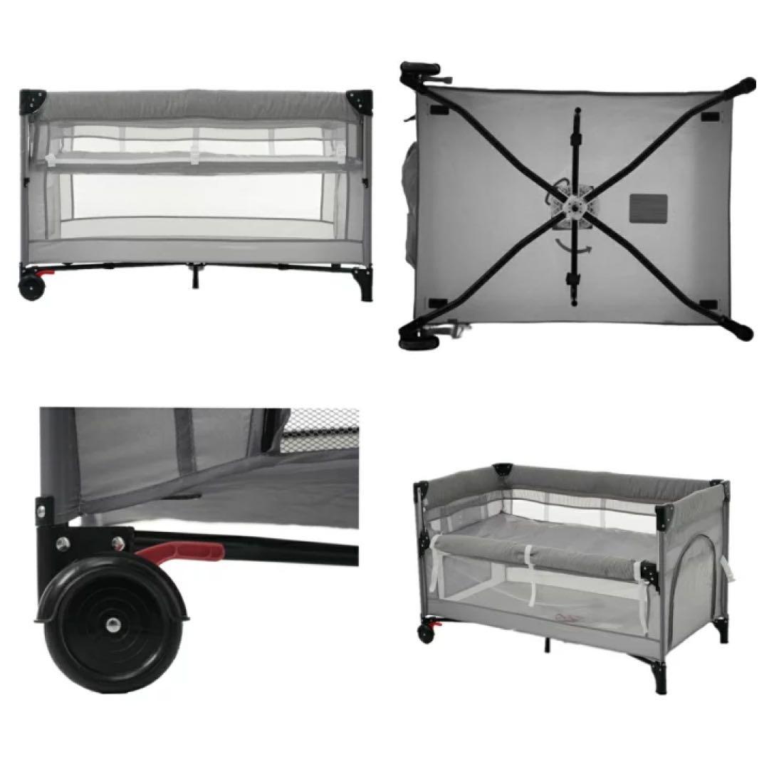 折りたたみ式ベビーベッド 0〜36ヶ月